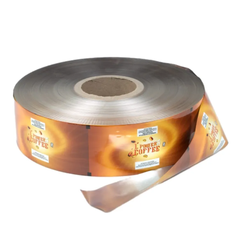 Custom Printed Food Packaging Laminated Roll Film Printed Plastic Film Packaging Roll Film