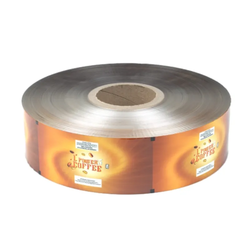 Custom Printed Food Packaging Laminated Roll Film Printed Plastic Film Packaging Roll Film